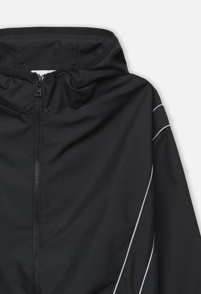 John Elliott Outerwear Paneled Nylon Anorak Black 8211 Men John Elliott Outerwear Paneled Nylon Anorak Black 8211 Men