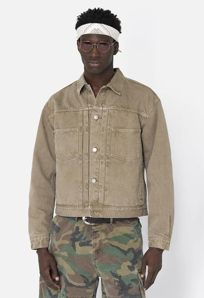 John Elliott Outerwear Thumper Jacket Type Ii Brown 8211 Men