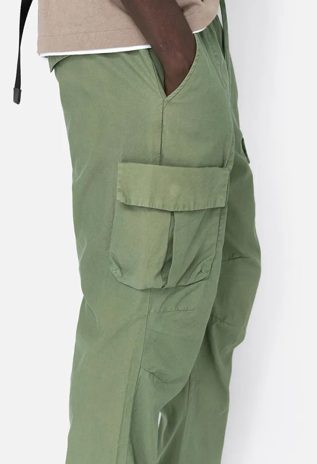 John Elliott Pants Back Sateen Cargo Pants Olive 8211 Men