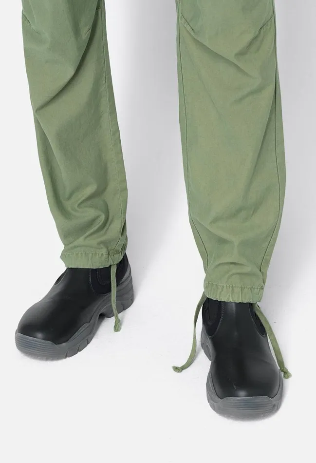 John Elliott Pants Back Sateen Cargo Pants Olive 8211 Men