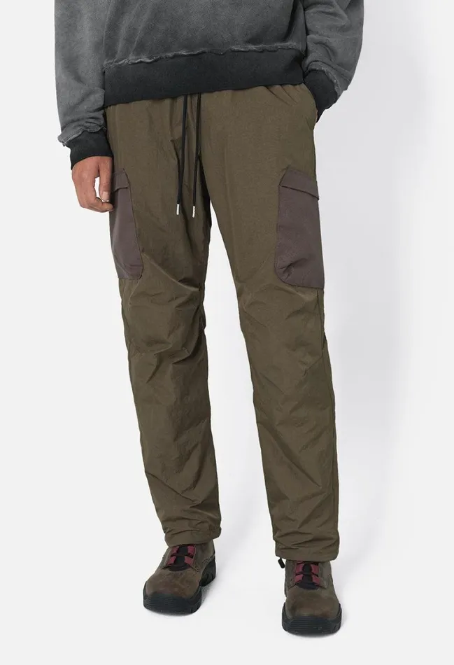 John Elliott Pants Himalayan Cargo Pants Olive 8211 Men