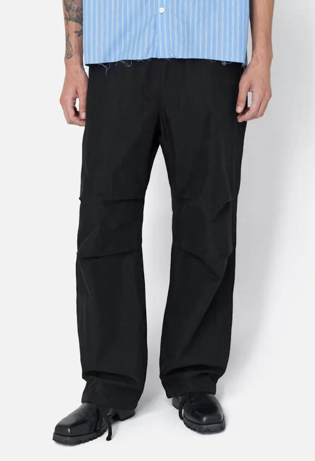 John Elliott Pants Himalayan Parachute Pants Black 8211 Men