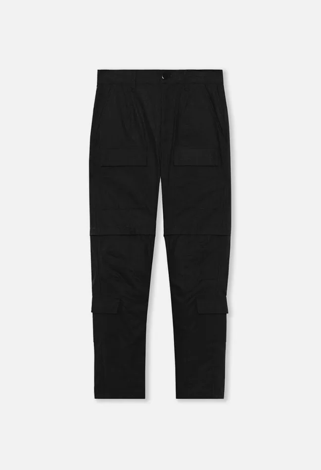 John Elliott Pants Rip Stop Zip Cargo Pant Black 8211 Men John Elliott Pants Rip Stop Zip Cargo Pant Black 8211 Men