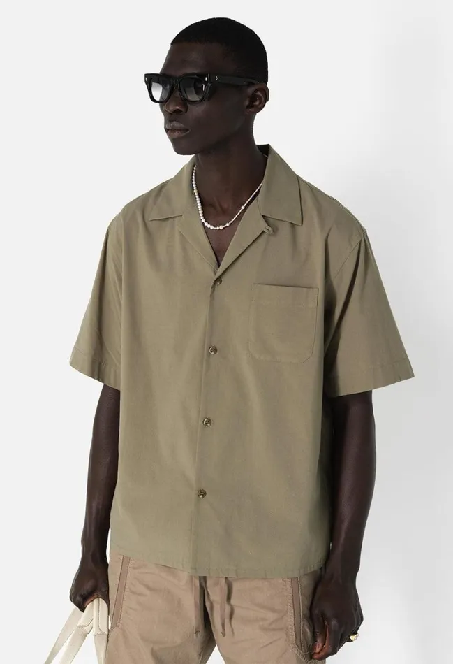 John Elliott Shirts Camp Shirt Bark 8211 Men John Elliott Shirts Camp Shirt Bark 8211 Men