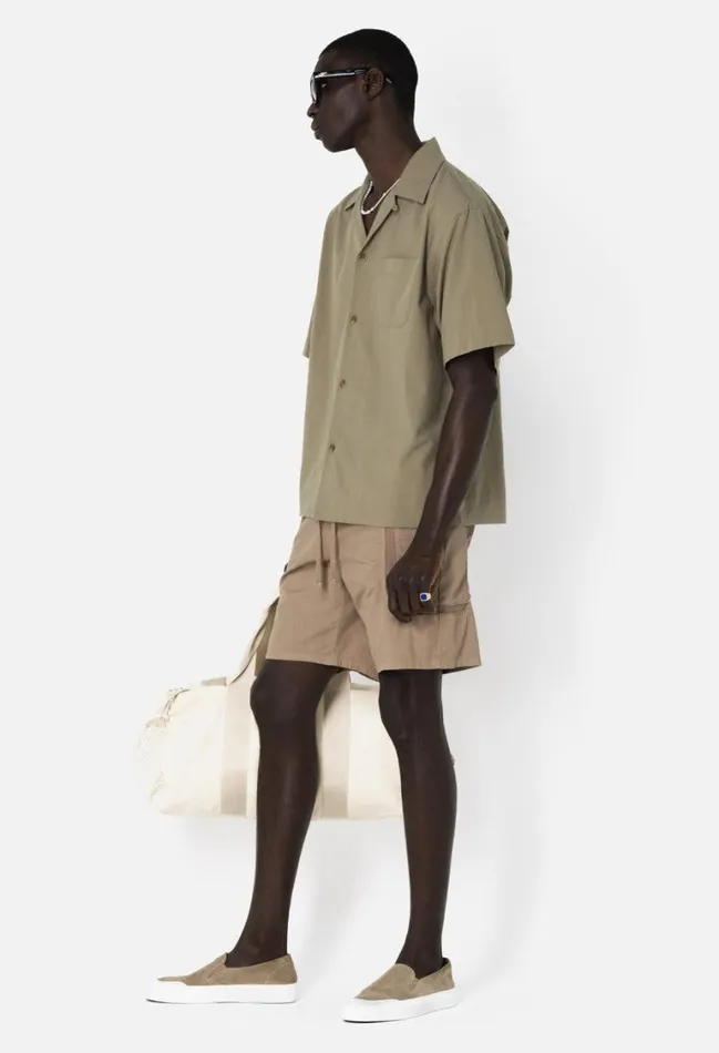 John Elliott Shirts Camp Shirt Bark 8211 Men John Elliott Shirts Camp Shirt Bark 8211 Men
