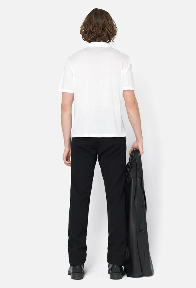 John Elliott Shirts Cotton Cashmere Polo White 8211 Men John Elliott Shirts Cotton Cashmere Polo White 8211 Men
