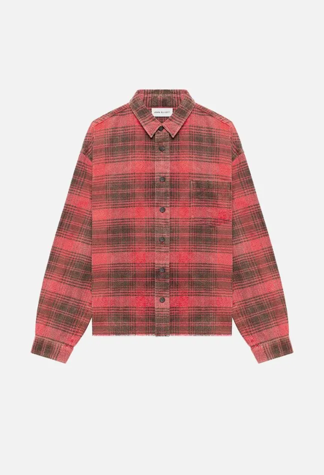 John Elliott Shirts Hemi Oversized Shirt Paloma Check 8211 Men