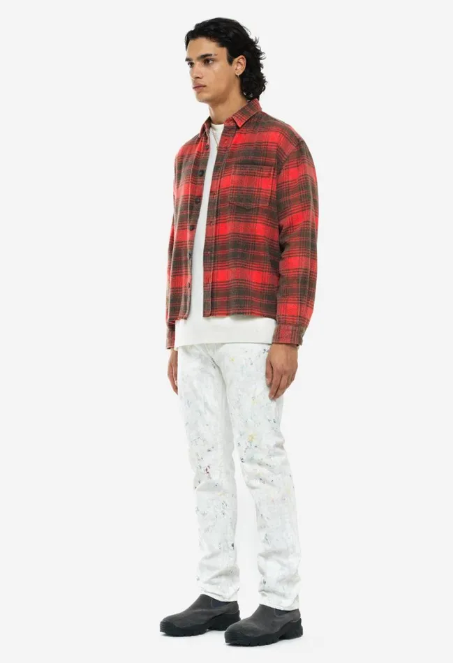 John Elliott Shirts Hemi Oversized Shirt Paloma Check 8211 Men
