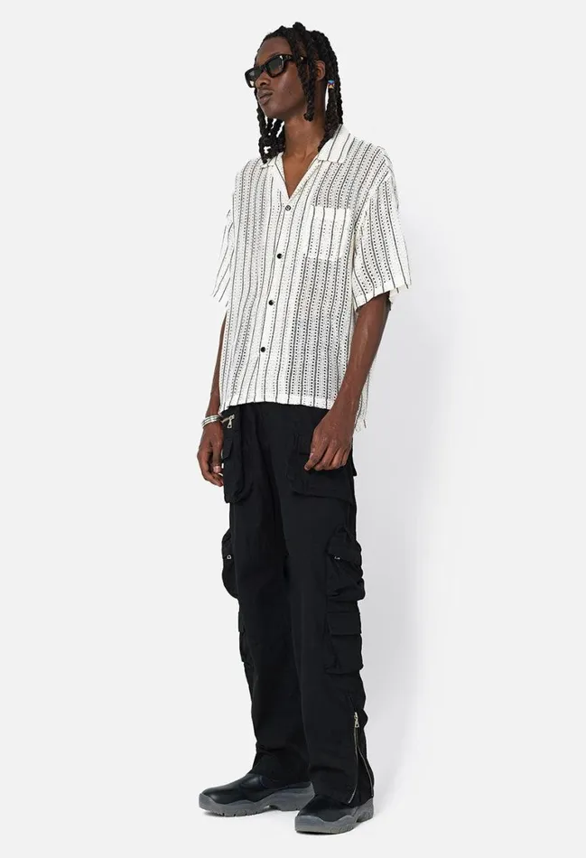 John Elliott Shirts Rana Camp Shirt Salt 8211 Men John Elliott Shirts Rana Camp Shirt Salt 8211 Men