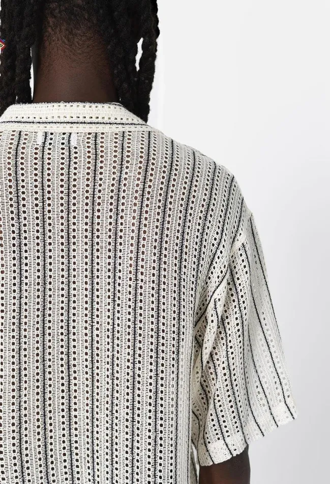 John Elliott Shirts Rana Camp Shirt Salt 8211 Men John Elliott Shirts Rana Camp Shirt Salt 8211 Men