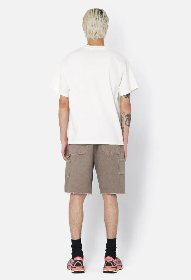 John Elliott Shorts CutOff Work Shorts Brown 8211 Men