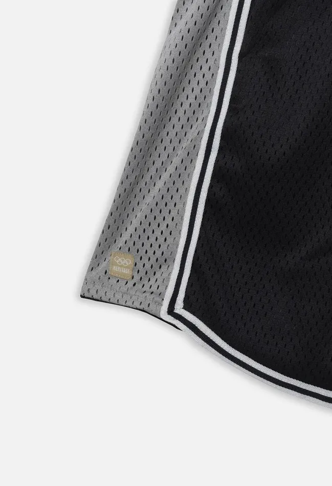 John Elliott Shorts John Elliott X Olympic Heritage Los Angeles Shorts Black X Grey 8211 Men