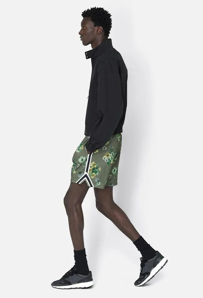 John Elliott Shorts Rivalry Shorts Camo Bloom 8211 Men