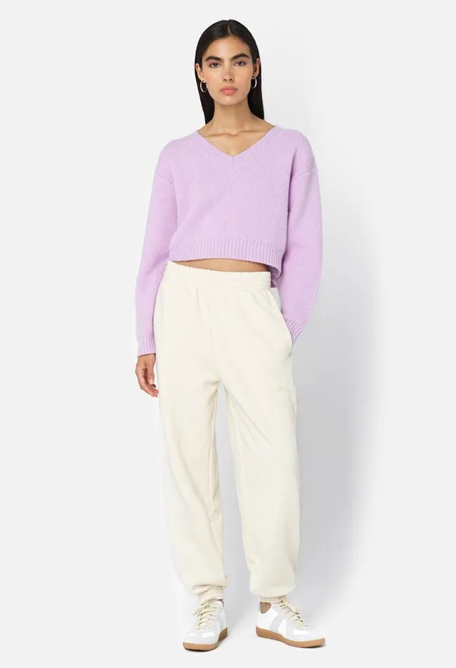 John Elliott Sweaters Foggy Wool V Neck Sweater Blush 8211 Women John Elliott Sweaters Foggy Wool V Neck Sweater Blush 8211 Women