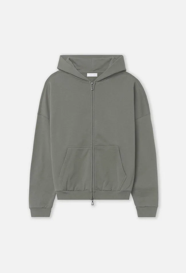John Elliott Sweatshirts Beach Full Zip Sage 8211 Men