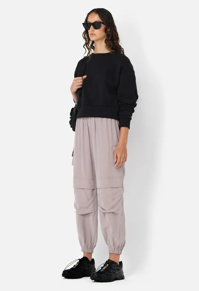 John Elliott Sweatshirts Fleeced Boca Crew Black 8211 Women John Elliott Sweatshirts Fleeced Boca Crew Black 8211 Women