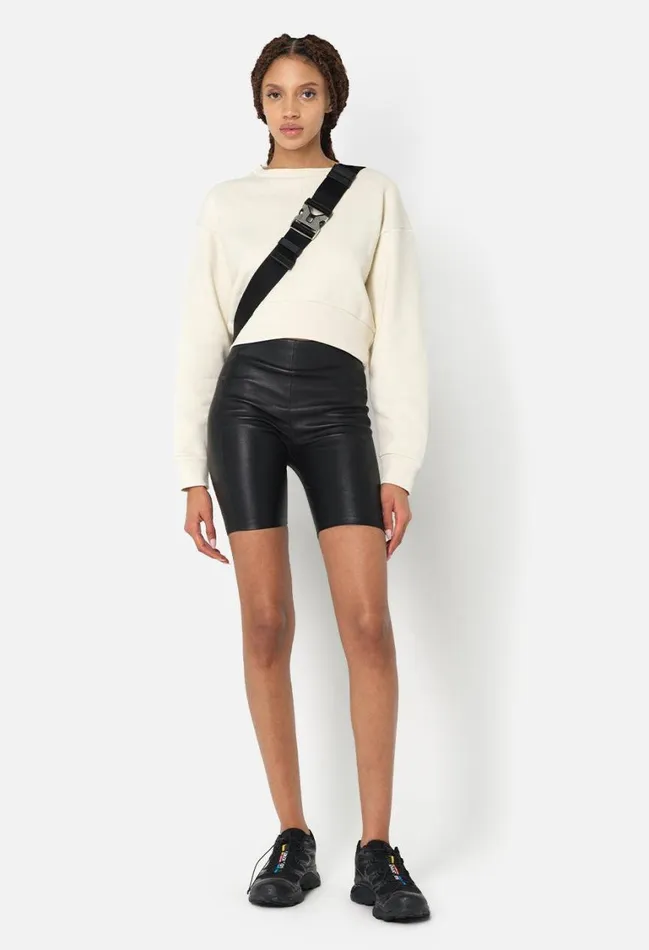 John Elliott Sweatshirts Fleeced Boca Crew Salt 8211 Women John Elliott Sweatshirts Fleeced Boca Crew Salt 8211 Women
