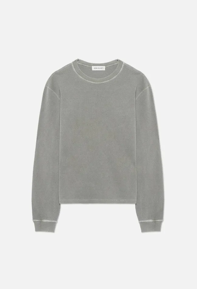 John Elliott Sweatshirts Fleet Thermal Crew Vintage Army 8211 Men