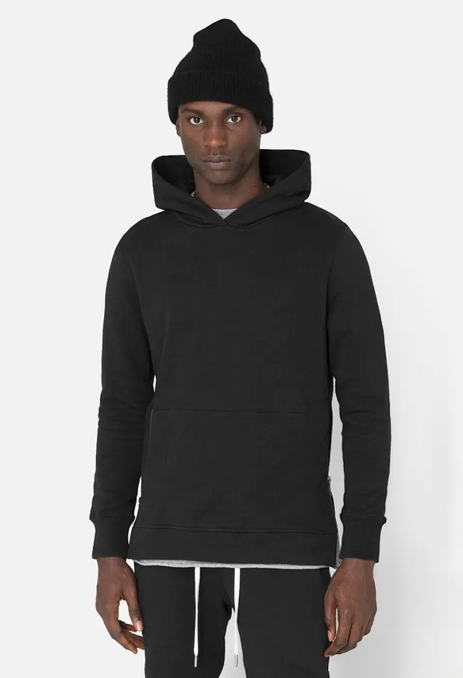 John Elliott Sweatshirts Hooded Villain Black 8211 Men John Elliott Sweatshirts Hooded Villain Black 8211 Men