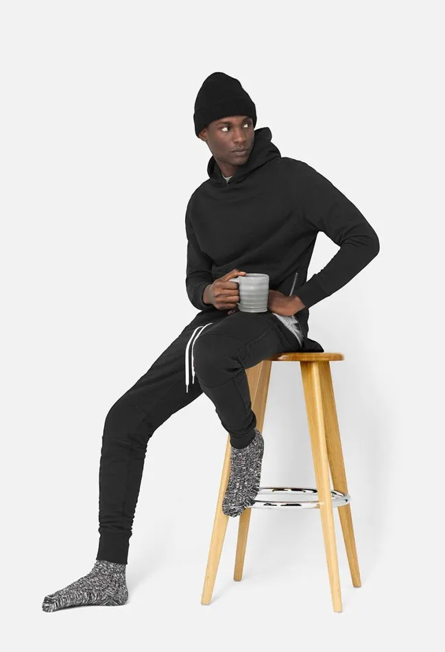 John Elliott Sweatshirts Hooded Villain Black 8211 Men John Elliott Sweatshirts Hooded Villain Black 8211 Men