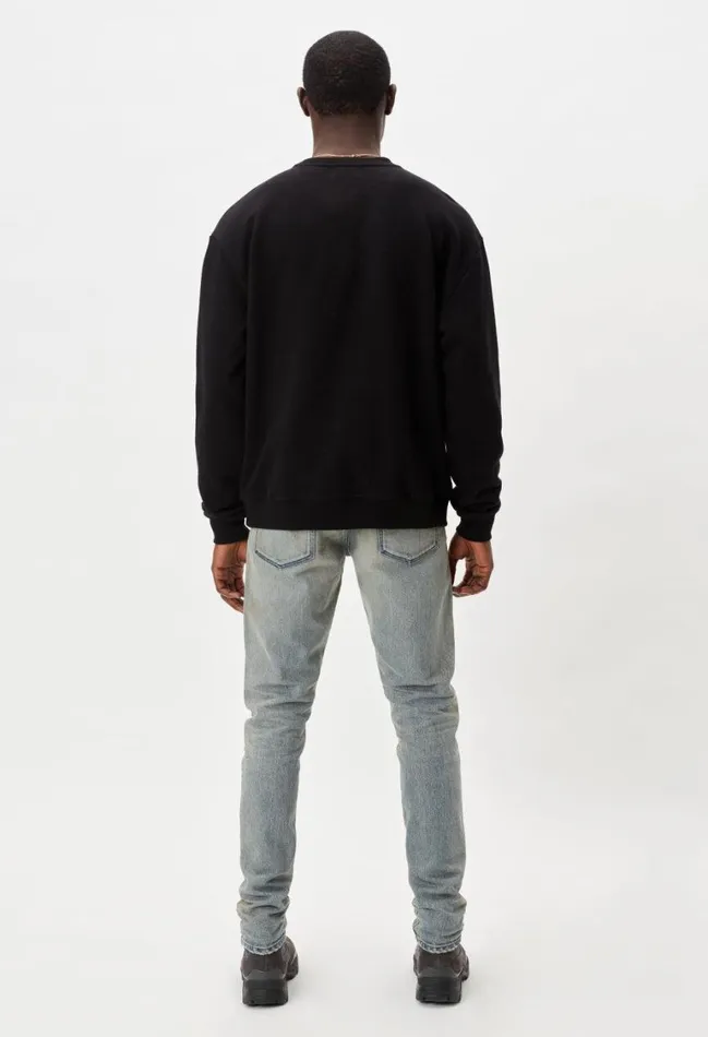 John Elliott Sweatshirts Oversized Crewneck Pullover Black 8211 Men John Elliott Sweatshirts Oversized Crewneck Pullover Black 8211 Men