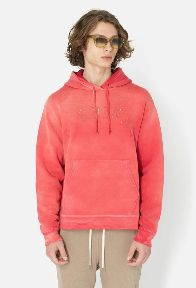 John Elliott Sweatshirts Rush Hoodie Cardinal 8211 Men John Elliott Sweatshirts Rush Hoodie Cardinal 8211 Men