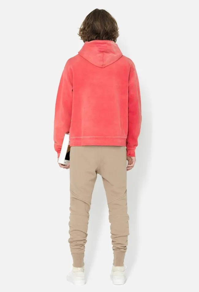 John Elliott Sweatshirts Rush Hoodie Cardinal 8211 Men John Elliott Sweatshirts Rush Hoodie Cardinal 8211 Men