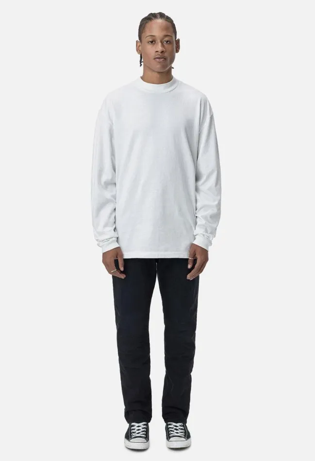 John Elliott Tees 900 Ls Mock Tee White 8211 Men