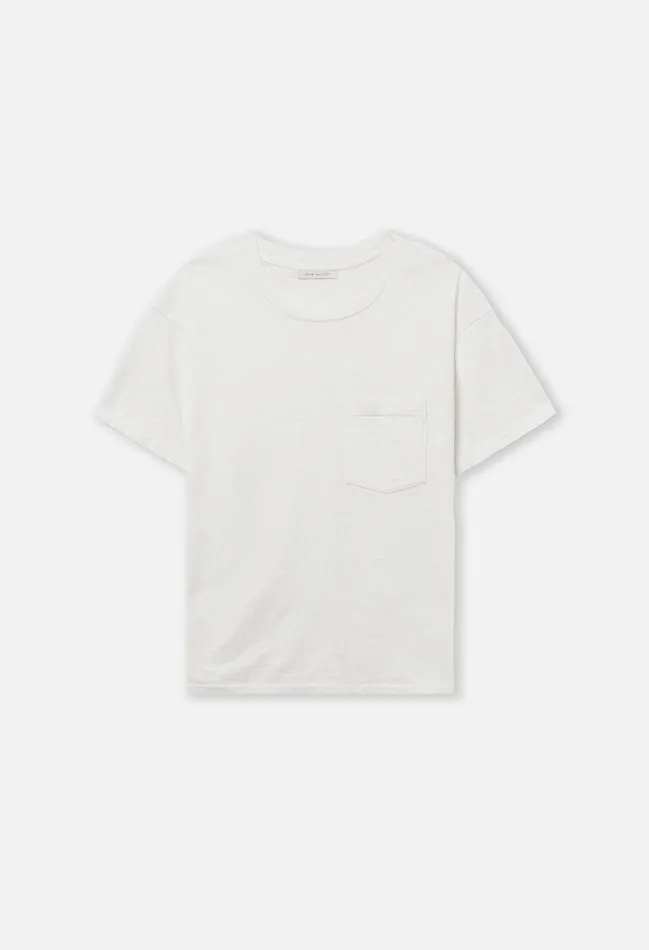 John Elliott Tees Campus Pocket Tee Salt 8211 Men John Elliott Tees Campus Pocket Tee Salt 8211 Men