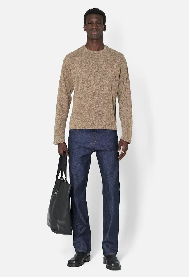 John Elliott Tees CoMix Cropped Ls Tee Desert Sand 8211 Men John Elliott Tees CoMix Cropped Ls Tee Desert Sand 8211 Men