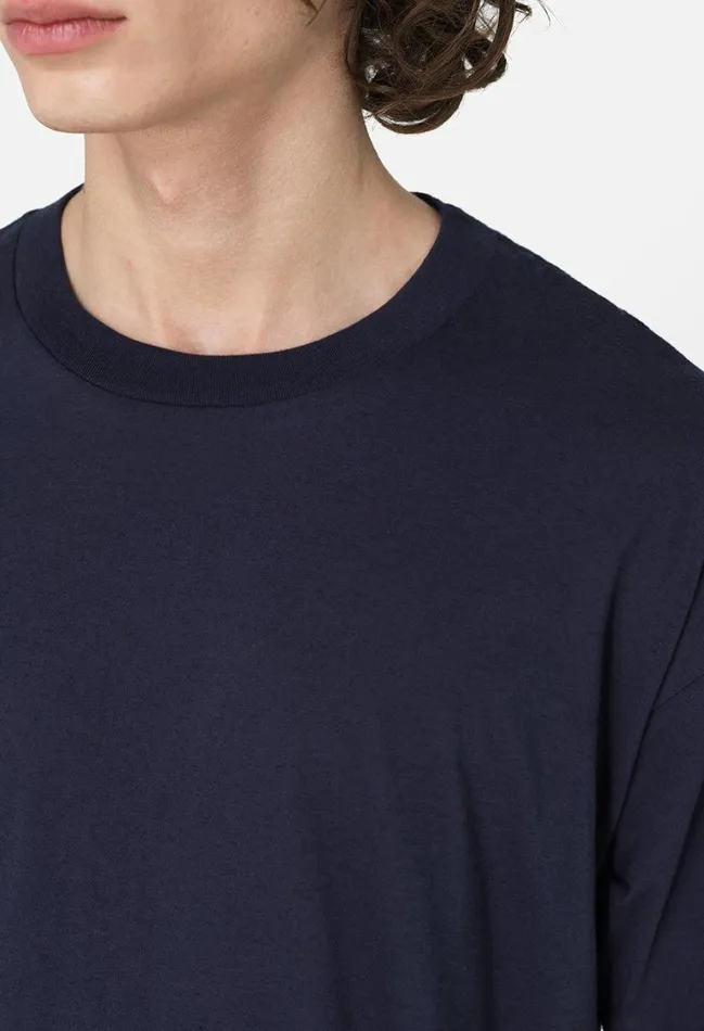 John Elliott Tees Cotton Cashmere Crew Navy 8211 Men John Elliott Tees Cotton Cashmere Crew Navy 8211 Men