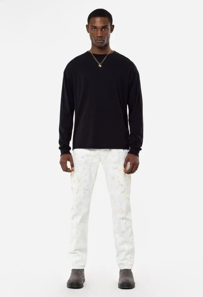 John Elliott Tees Cotton Cashmere Pullover Black 8211 Men