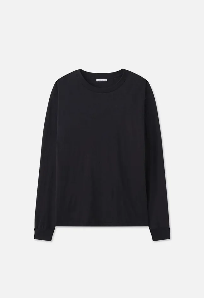 John Elliott Tees Cotton Cashmere Pullover Black 8211 Men John Elliott Tees Cotton Cashmere Pullover Black 8211 Men