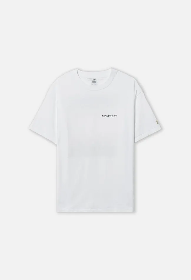 John Elliott Tees John Elliott X Olympic Heritage Los Angeles University Tee White 8211 Men