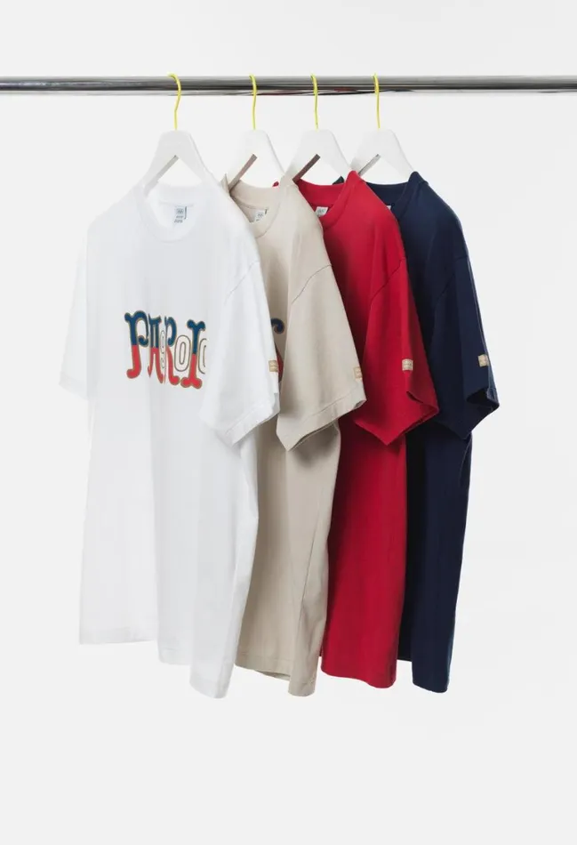 John Elliott Tees John Elliott X Olympic Heritage Paris University Tee Grey 8211 Men John Elliott Tees John Elliott X Olympic Heritage Paris University Tee Grey 8211 Men
