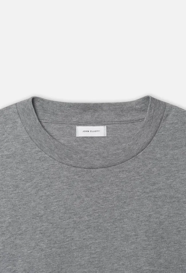John Elliott Tees Ls University Tee Heather Grey 8211 Men John Elliott Tees Ls University Tee Heather Grey 8211 Men