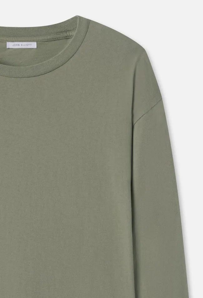 John Elliott Tees Ls University Tee Sage 8211 Men John Elliott Tees Ls University Tee Sage 8211 Men