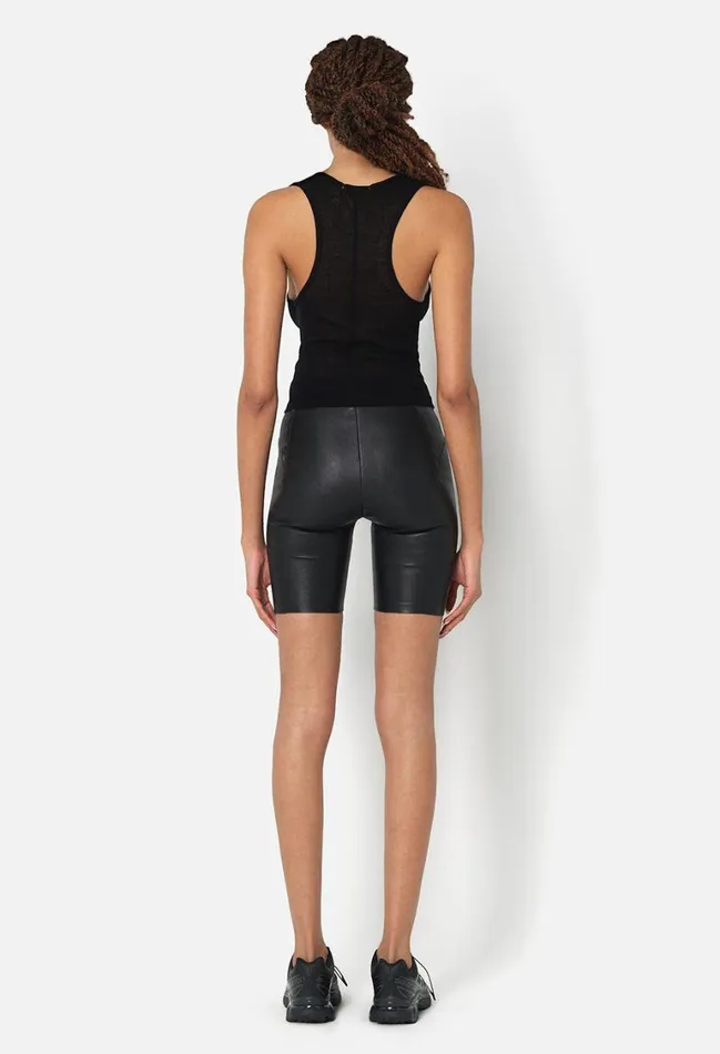 John Elliott Tops Gauze Rib Tank Black 8211 Women John Elliott Tops Gauze Rib Tank Black 8211 Women