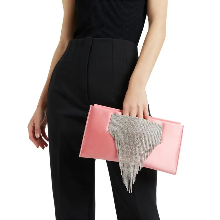 Josiane Crystal Pink Women Giuseppe Zanotti Bags and Accessories