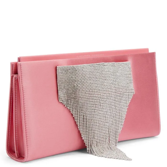 Josiane Crystal Pink Women Giuseppe Zanotti Bags and Accessories