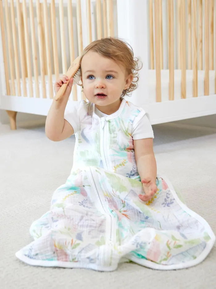 Joules Aden Anais Essentials Cotton Muslin 10 Tog Light Sleeping Bag Tropicalia GirlsBoys Nightwear