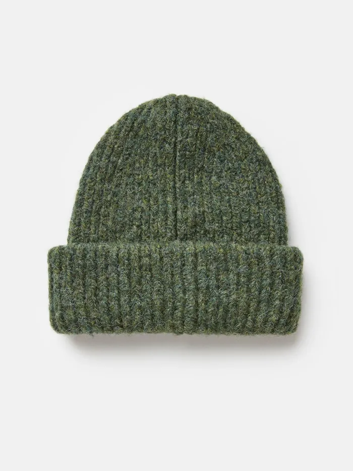 Joules Albert 8211 Green Soft Oversized Beanie Boys Accessories