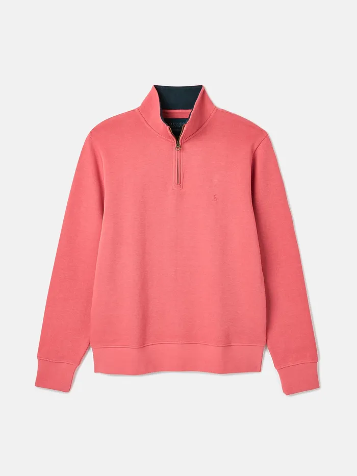 Joules Alistair 8211 Pink French Ribbed Quarter Zip Sweatshirt Men Sweatshirts and Hoodies Joules Alistair 8211 Pink French Ribbed Quarter Zip Sweatshirt Men Sweatshirts and Hoodies