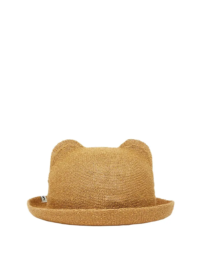Joules Ashton 8211 Brown Character Hat Girls Accessories