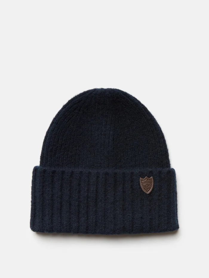 Joules Bamburgh 8211 Navy Knitted Hat Men Hats Gloves and Scarves
