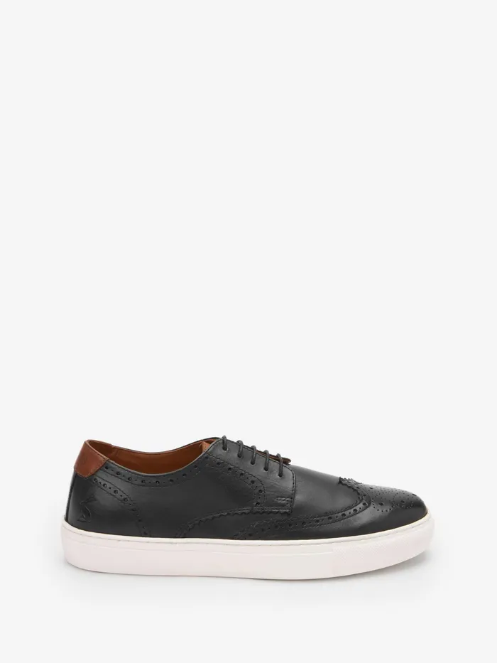 Joules Black Brogues Men Shoes Joules Black Brogues Men Shoes