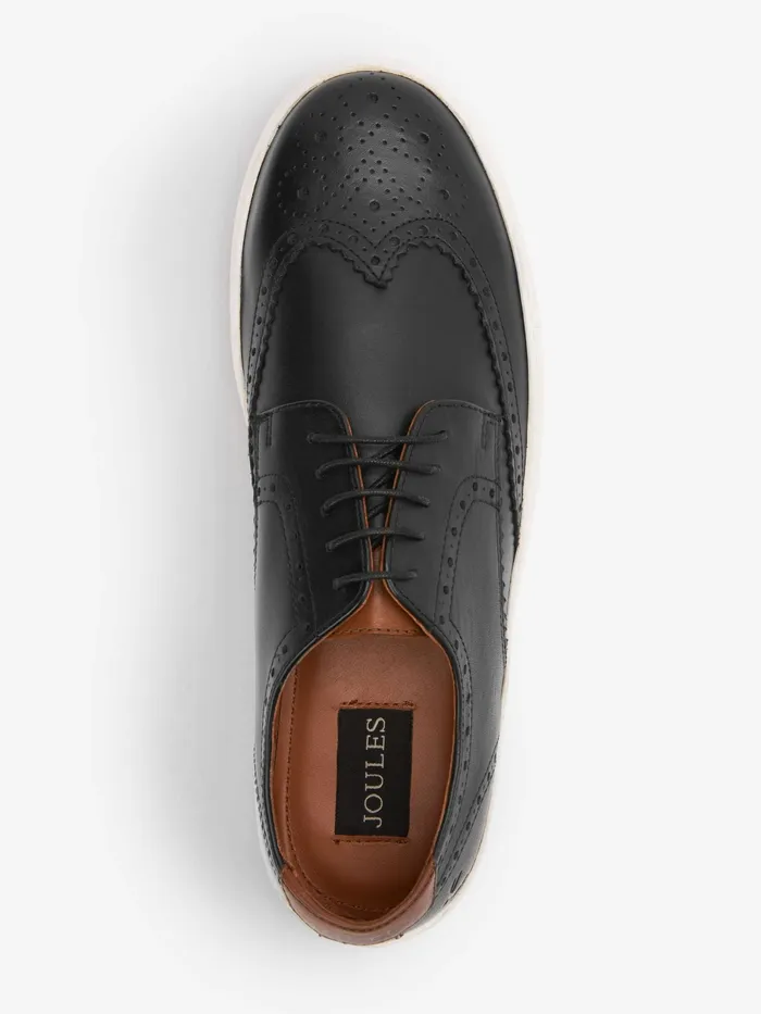 Joules Black Brogues Men Shoes Joules Black Brogues Men Shoes