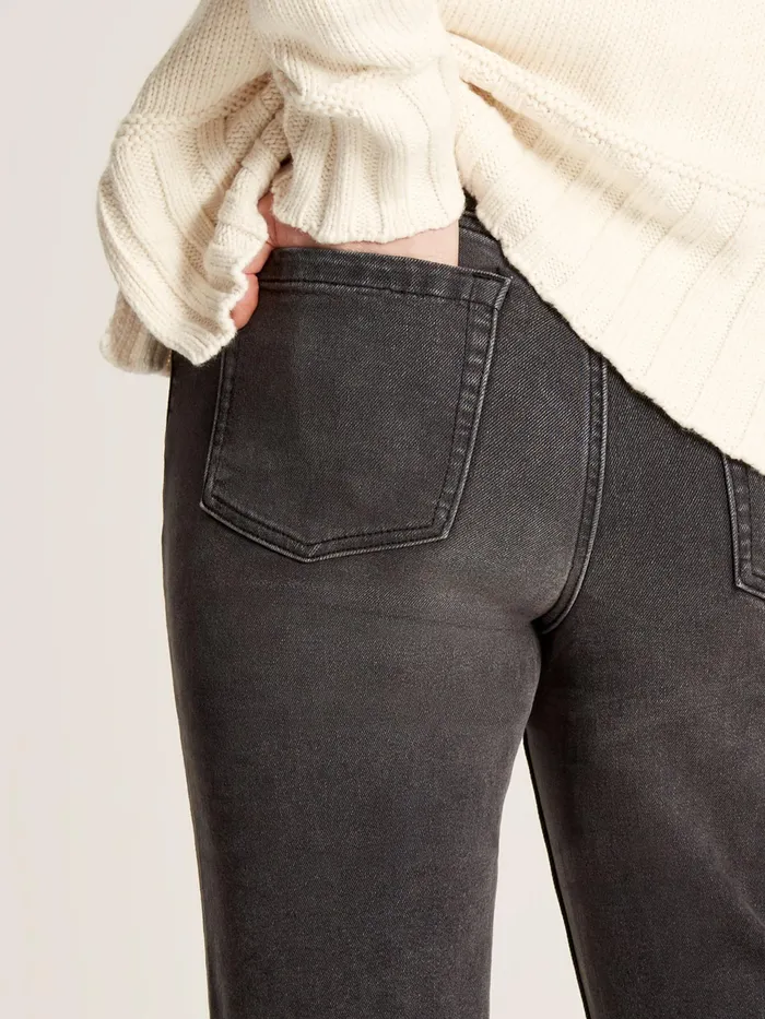 Joules Black Slim Straight Jeans Women Jeans