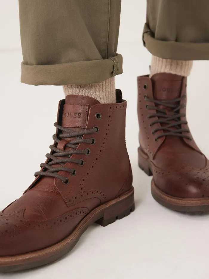 Joules Brown Brogue Boots Men Boots Joules Brown Brogue Boots Men Boots
