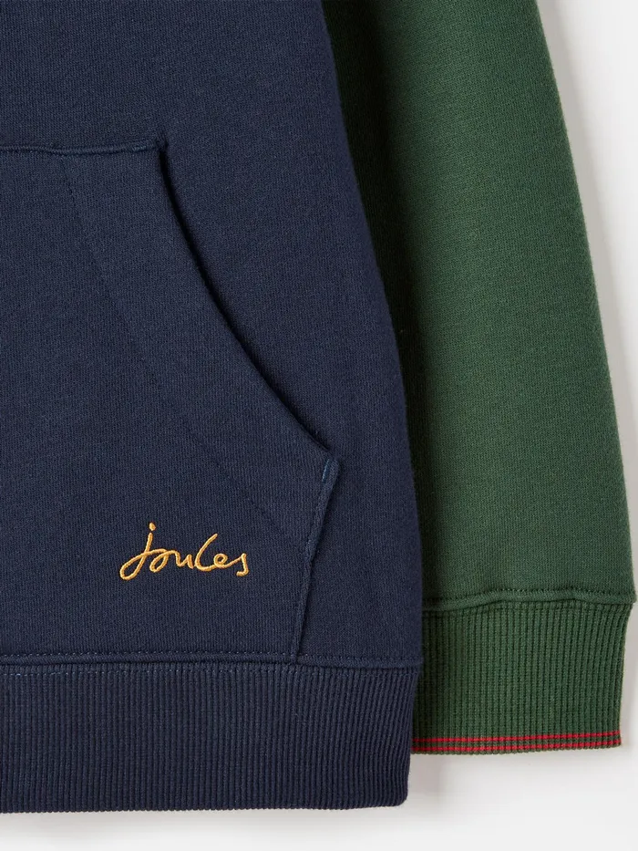 Joules Burghley J Hoodie 8211 Blue Unisex Sweatshirt Boys Sweatshirts and Hoodies